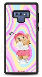 Dafoni Art Samsung Galaxy Note 9 Tennis Girl Bear Kılıf - Dafoni
