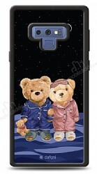 Dafoni Art Samsung Galaxy Note 9 Under The Stars Teddy Bears Kılıf - Dafoni
