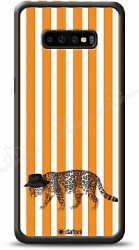 Dafoni Art Samsung Galaxy S10 Leopar Effect Kılıf - Dafoni