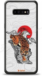 Dafoni Art Samsung Galaxy S10 Plus Roaring Tiger Kılıf - Dafoni