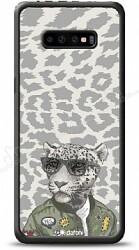 Dafoni Art Samsung Galaxy S10 Plus Wild Zebra Kılıf - Dafoni