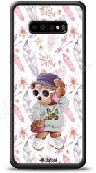 Dafoni Art Samsung Galaxy S10 Pretty Teddy Kılıf - Dafoni