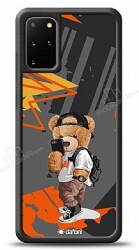 Dafoni Art Samsung Galaxy S20 Plus Cool Teddy Bear Kılıf - Dafoni