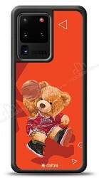 Dafoni Art Samsung Galaxy S20 Ultra Basketball Bear Kılıf - Dafoni