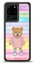 Dafoni Art Samsung Galaxy S20 Ultra Chic Teddy Bear Kılıf - Dafoni