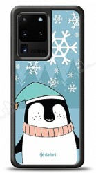 Dafoni Art Samsung Galaxy S20 Ultra Cold Penguin Kılıf - Dafoni