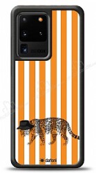 Dafoni Art Samsung Galaxy S20 Ultra Leopar Effect Kılıf - Dafoni