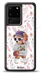 Dafoni Art Samsung Galaxy S20 Ultra Pretty Teddy Kılıf - Dafoni
