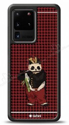 Dafoni Art Samsung Galaxy S20 Ultra Traditional Panda Kılıf - Dafoni