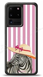 Dafoni Art Samsung Galaxy S20 Ultra Zebra Fashion Kılıf - Dafoni