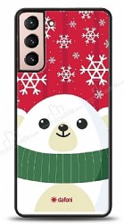 Dafoni Art Samsung Galaxy S21 Plus Cold Bear Kılıf - Dafoni