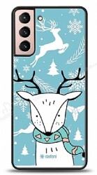 Dafoni Art Samsung Galaxy S21 Plus Cold Deer Kılıf - Dafoni