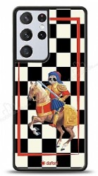 Dafoni Art Samsung Galaxy S21 Ultra Fighter Panda Kılıf - Dafoni