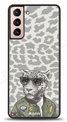 Dafoni Art Samsung Galaxy S21 Wild Zebra Kılıf - Dafoni