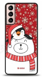 Dafoni Art Samsung Galaxy S21 Winter Friends Kılıf - Dafoni