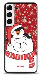 Dafoni Art Samsung Galaxy S22 5G Winter Friends Kılıf - Dafoni