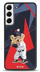 Dafoni Art Samsung Galaxy S22 Plus 5G Baseball Bear Kılıf - Dafoni