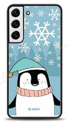 Dafoni Art Samsung Galaxy S22 Plus 5G Cold Penguin Kılıf - Dafoni