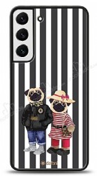 Dafoni Art Samsung Galaxy S22 Plus 5G Cool Pugs Kılıf - Dafoni
