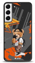 Dafoni Art Samsung Galaxy S22 Plus 5G Cool Teddy Bear Kılıf - Dafoni