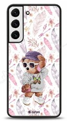 Dafoni Art Samsung Galaxy S22 Plus 5G Pretty Teddy Kılıf - Dafoni
