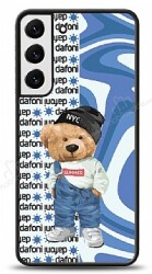 Dafoni Art Samsung Galaxy S22 Plus 5G Summer Bear Kılıf - Dafoni