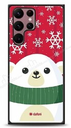 Dafoni Art Samsung Galaxy S22 Ultra 5G Cold Bear Kılıf - Dafoni