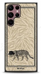 Dafoni Art Samsung Galaxy S22 Ultra 5G Fashion Leopar Kılıf - Dafoni