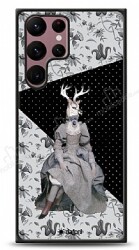 Dafoni Art Samsung Galaxy S22 Ultra 5G Prom Deer Kılıf - Dafoni