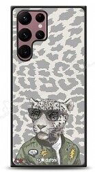 Dafoni Art Samsung Galaxy S22 Ultra 5G Wild Zebra Kılıf - Dafoni