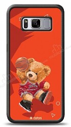 Dafoni Art Samsung Galaxy S8 Basketball Bear Kılıf - Dafoni