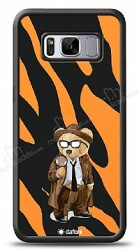 Dafoni Art Samsung Galaxy S8 Detective Teddy Bear Kılıf - Dafoni