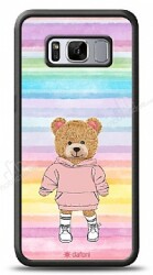 Dafoni Art Samsung Galaxy S8 Plus Chic Teddy Bear Kılıf - Dafoni