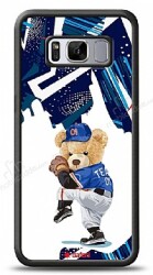 Dafoni Art Samsung Galaxy S8 Plus Hand Soccer Teddy Bear Kılıf - Dafoni