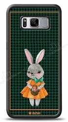 Dafoni Art Samsung Galaxy S8 Plus Lady Rabbit Kılıf - Dafoni
