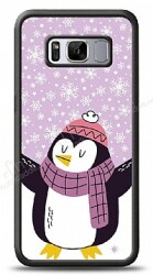 Dafoni Art Samsung Galaxy S8 Plus Penguin Kılıf - Dafoni
