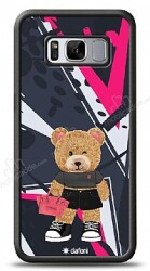 Dafoni Art Samsung Galaxy S8 Plus Rock And Roll Teddy Bear Kılıf - Dafoni