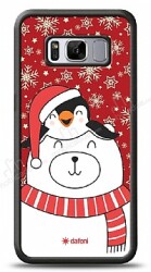 Dafoni Art Samsung Galaxy S8 Plus Winter Friends Kılıf - Dafoni