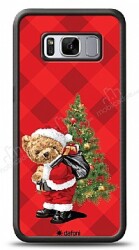 Dafoni Art Samsung Galaxy S8 Santa Bear Kılıf - Dafoni