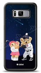 Dafoni Art Samsung Galaxy S8 Sporty Couple Teddy Kılıf - Dafoni