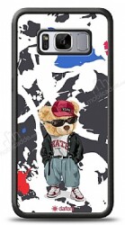 Dafoni Art Samsung Galaxy S8 Sporty Teddy Bear Kılıf - Dafoni