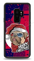 Dafoni Art Samsung Galaxy S9 Plus Christmas Pug Kılıf - Dafoni