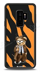 Dafoni Art Samsung Galaxy S9 Plus Detective Teddy Bear Kılıf - Dafoni