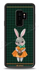 Dafoni Art Samsung Galaxy S9 Plus Lady Rabbit Kılıf - Dafoni