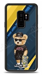 Dafoni Art Samsung Galaxy S9 Plus Skate Bear Kılıf - Dafoni