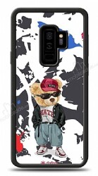 Dafoni Art Samsung Galaxy S9 Plus Sporty Teddy Bear Kılıf - Dafoni