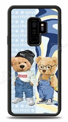 Dafoni Art Samsung Galaxy S9 Plus Summer Couple Teddy Kılıf - Dafoni