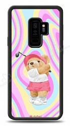 Dafoni Art Samsung Galaxy S9 Plus Tennis Girl Bear Kılıf - Dafoni