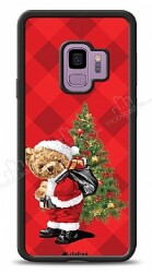Dafoni Art Samsung Galaxy S9 Santa Bear Kılıf - Dafoni