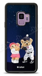 Dafoni Art Samsung Galaxy S9 Sporty Couple Teddy Kılıf - Dafoni